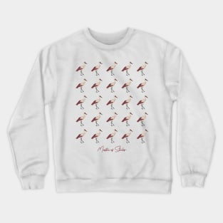 Muster of Storks II Crewneck Sweatshirt